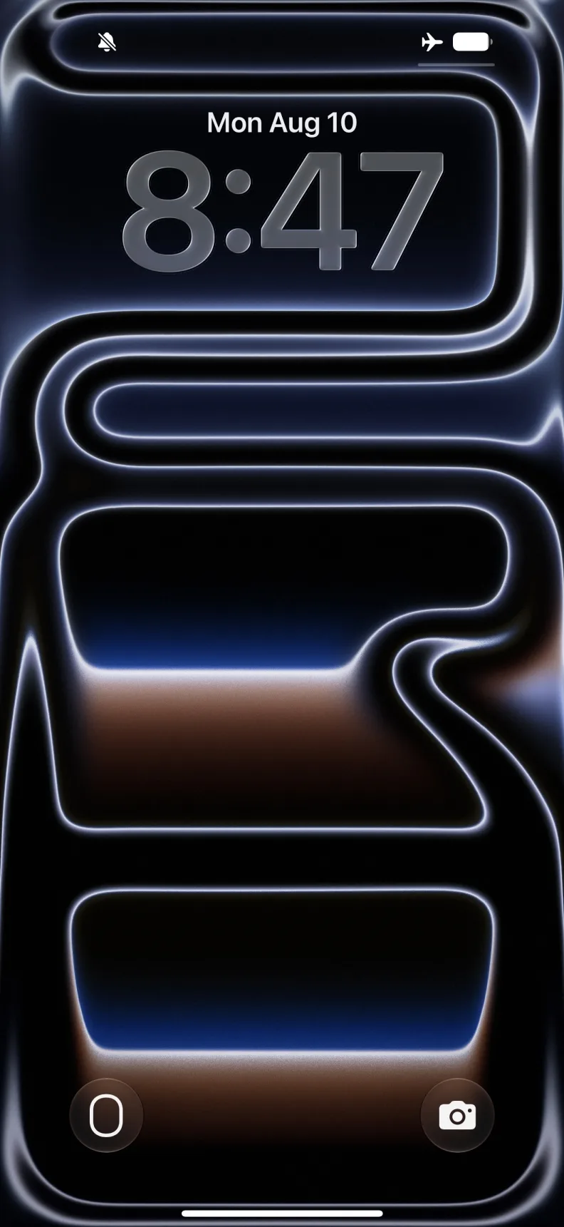 BlackOut quick recording control on the iPhone Lock Screen